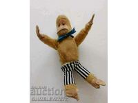 Antique toy monkey stuffed with straw