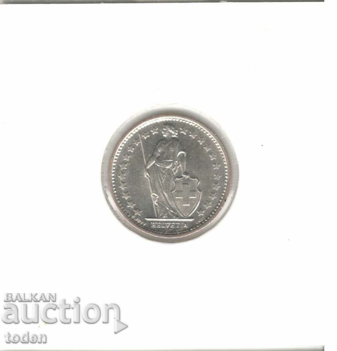 Delivery of Switzerland-½ Franc-1974-KM# 23a-Helvetia standing Delivery of Switzerland-½ Franc-1974-KM# 23a-Helvetia standing