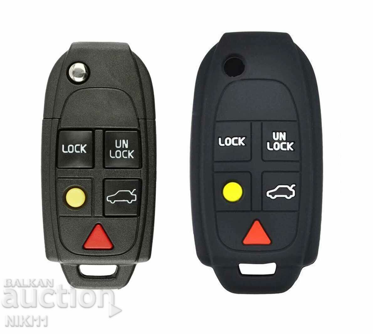 Auction  Silicone case for Volvo remote control key Volvo xc90