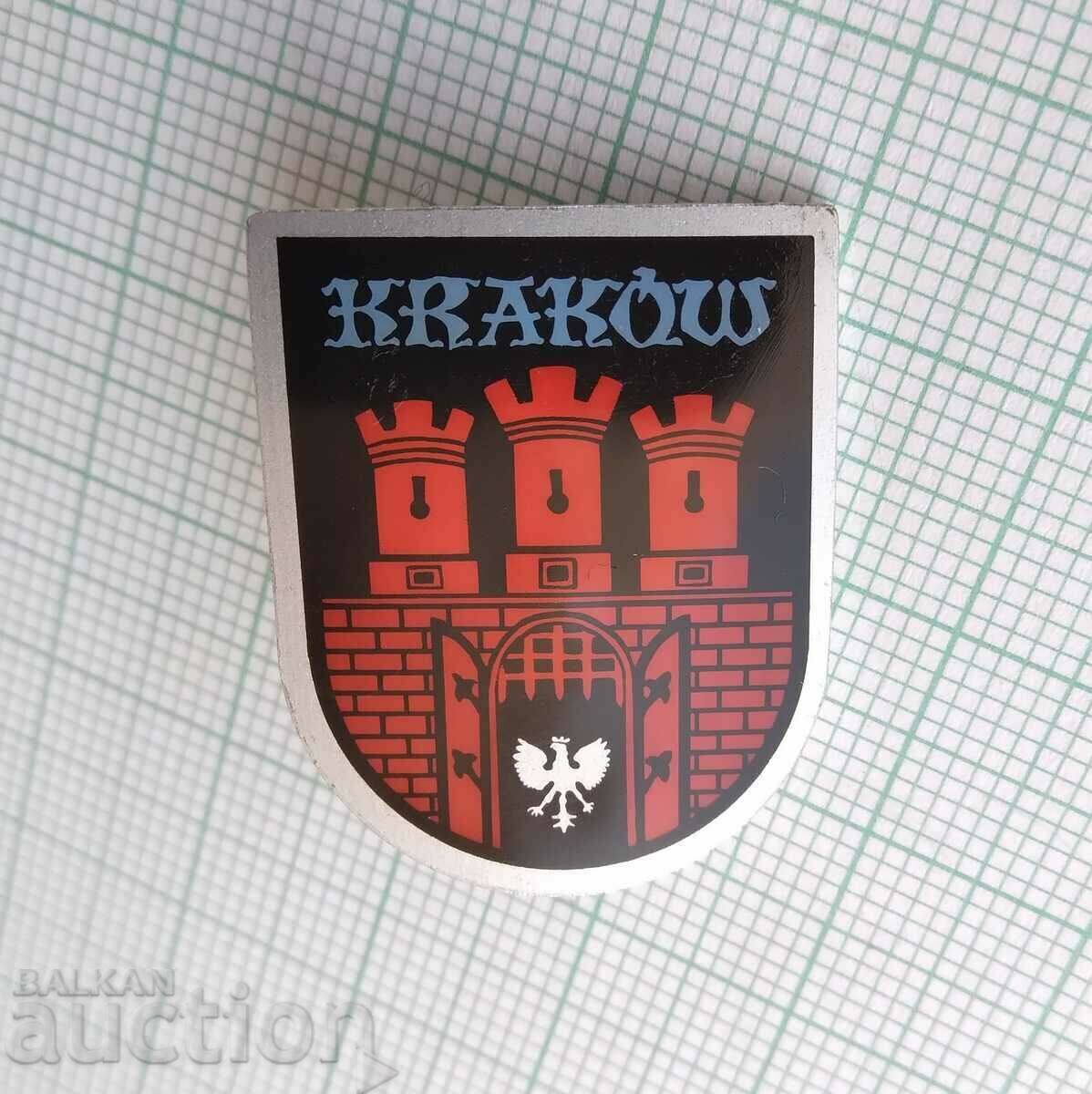 14660 Badge - coat of arms of the city of Krakow - Poland with price 1.00 BGN | € 0.51 14660 Badge - coat of arms of the city of Krakow - Poland with price 1.00 BGN | € 0.51