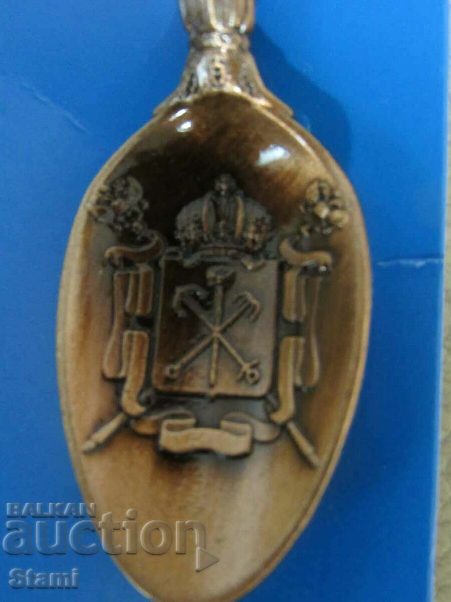 Souvenir coffee or tea spoon from St. Petersburg, Russia - 7 Souvenir coffee or tea spoon from St. Petersburg, Russia - 7