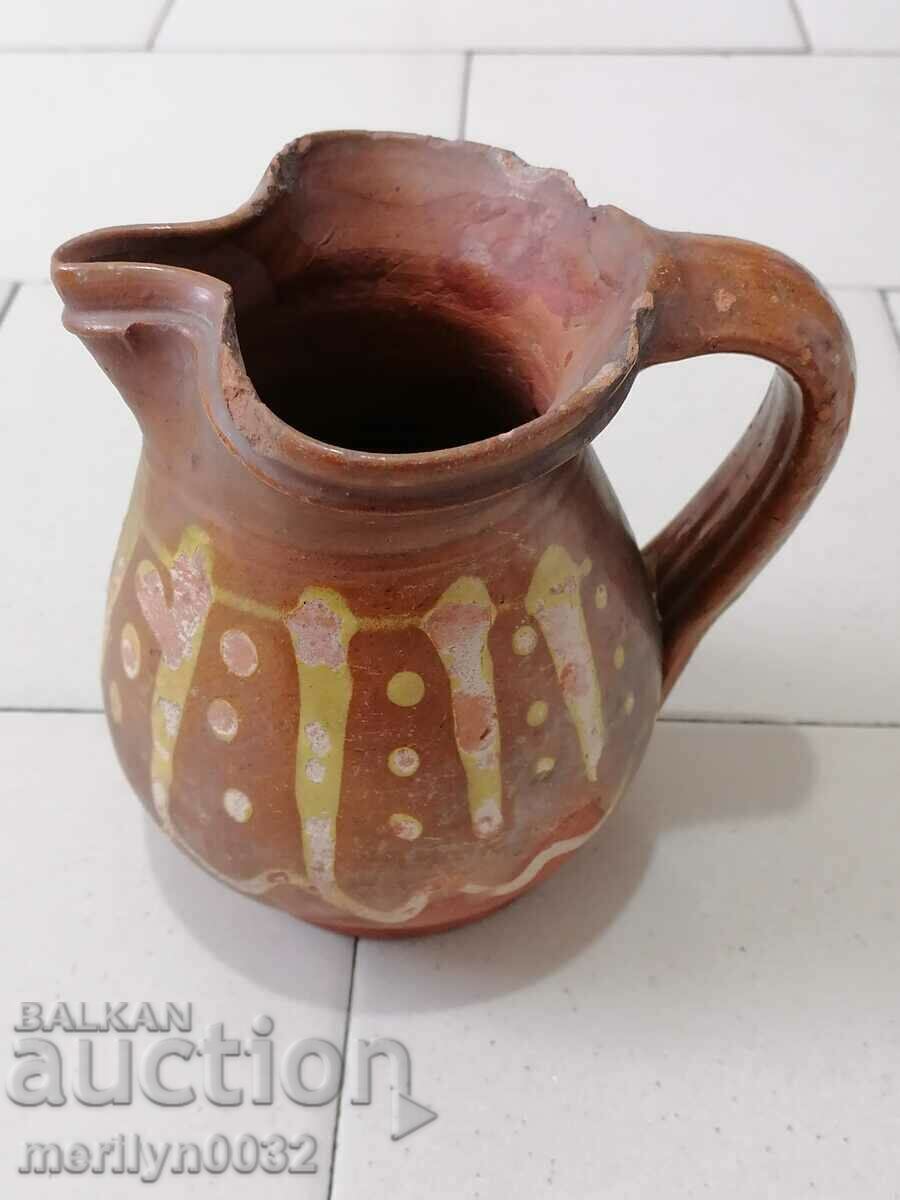 Auction Ancient clay pot, jug, ceramic, jug, pot Auction Ancient clay pot, jug, ceramic, jug, pot