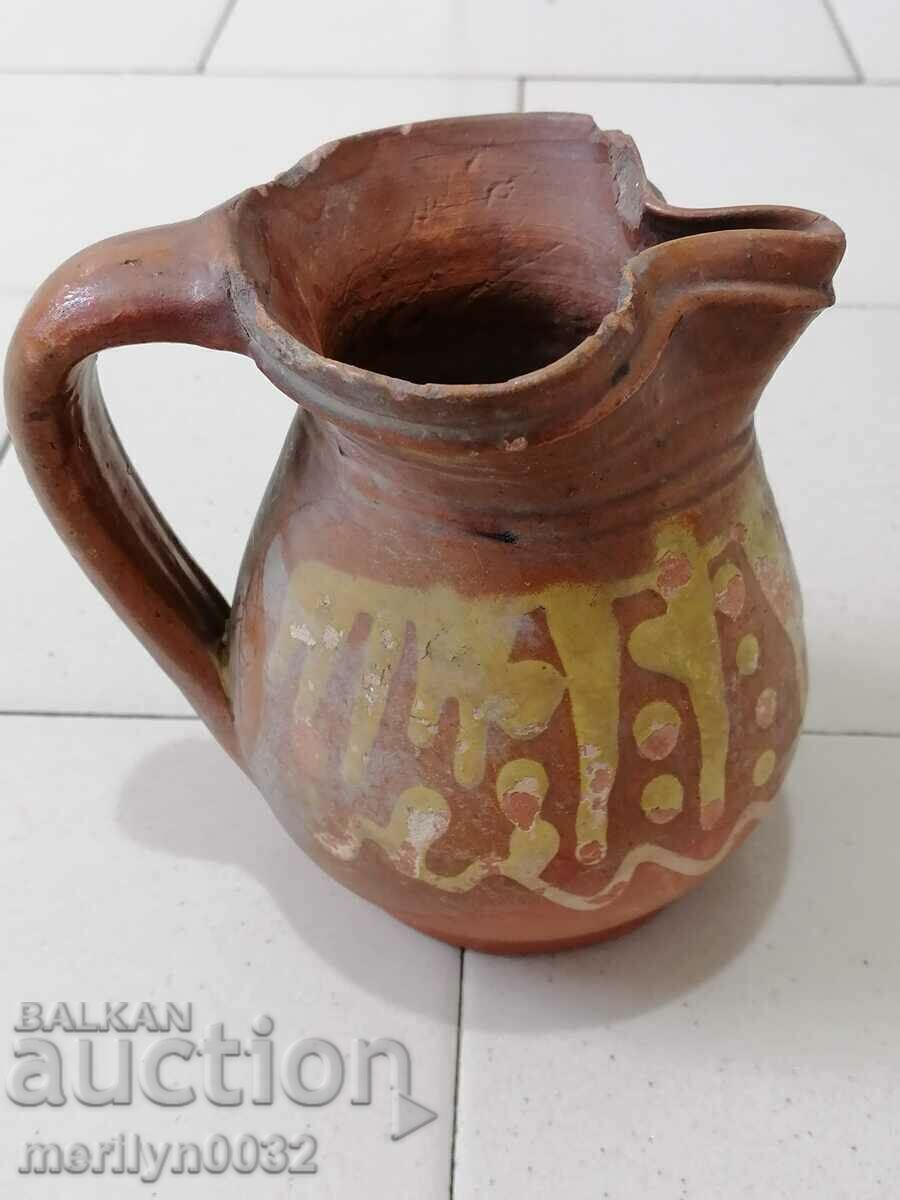 Ancient clay pot, jug, ceramic, jug, pot Ancient clay pot, jug, ceramic, jug, pot