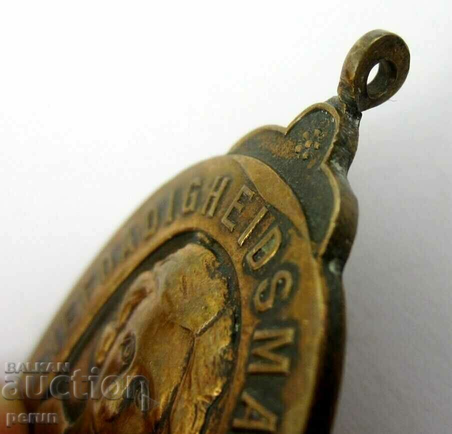 Auction Charity march in the Netherlands-Old medal-1938 Auction Charity march in the Netherlands-Old medal-1938