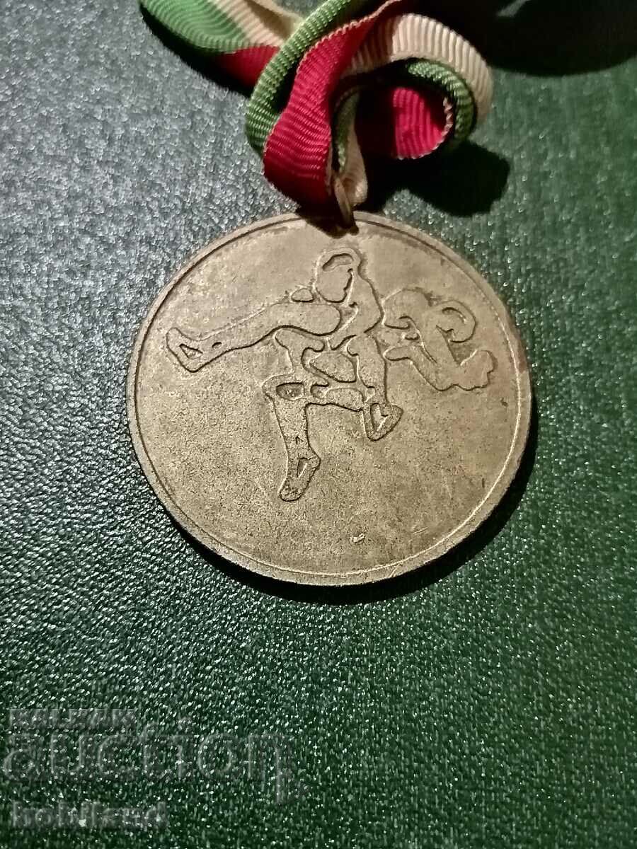 Wrestling medal