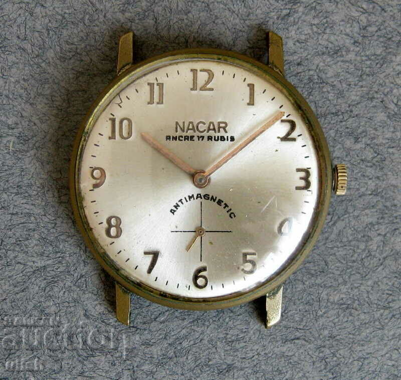 Nacar antimagnetic watch strong balance