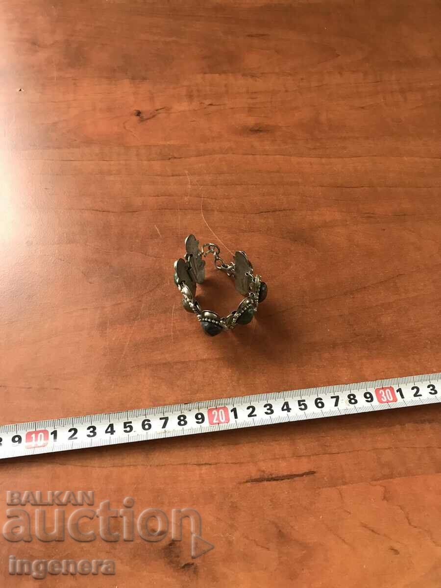 BRACELET METAL STONES HEALTH - 6 BRACELET METAL STONES HEALTH - 6