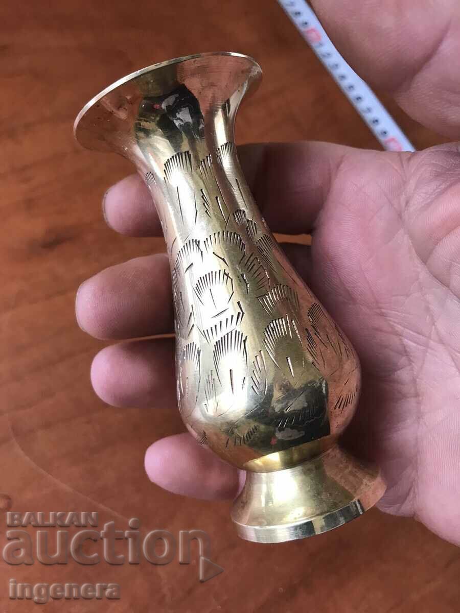 VASE VASE BRONZE BRASS ORNAMENTS-89 GR. with price 12.00 BGN | € 6.14 VASE VASE BRONZE BRASS ORNAMENTS-89 GR. with price 12.00 BGN | € 6.14