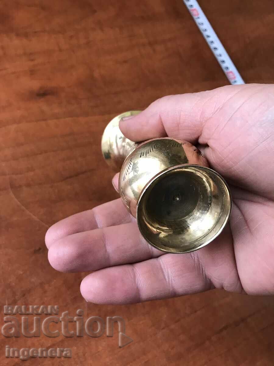 VASE VASE BRONZE BRASS ORNAMENTS-89 GR. - 6 VASE VASE BRONZE BRASS ORNAMENTS-89 GR. - 6