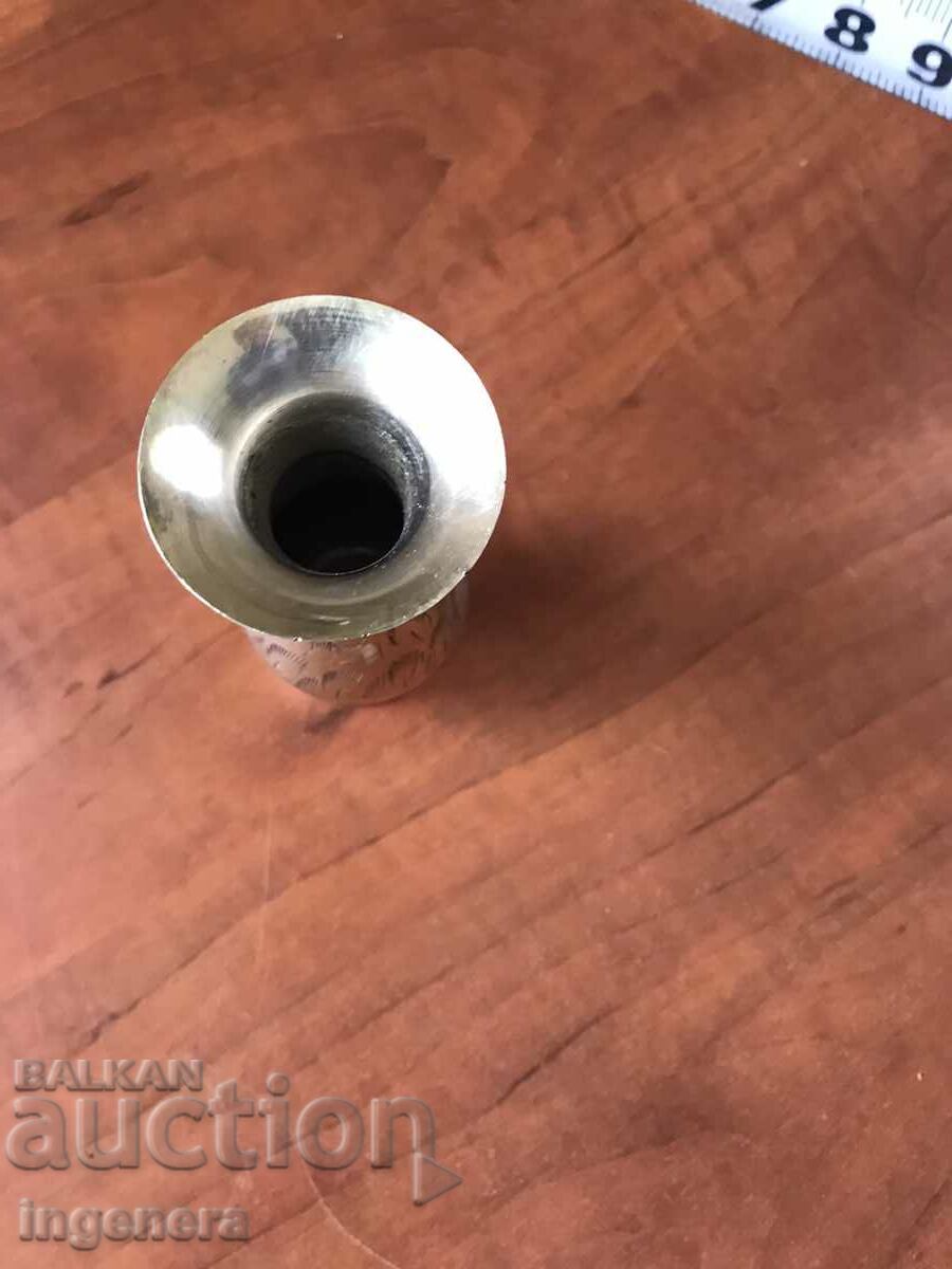 VASE VASE BRONZE BRASS ORNAMENTS-89 GR. - 7 VASE VASE BRONZE BRASS ORNAMENTS-89 GR. - 7