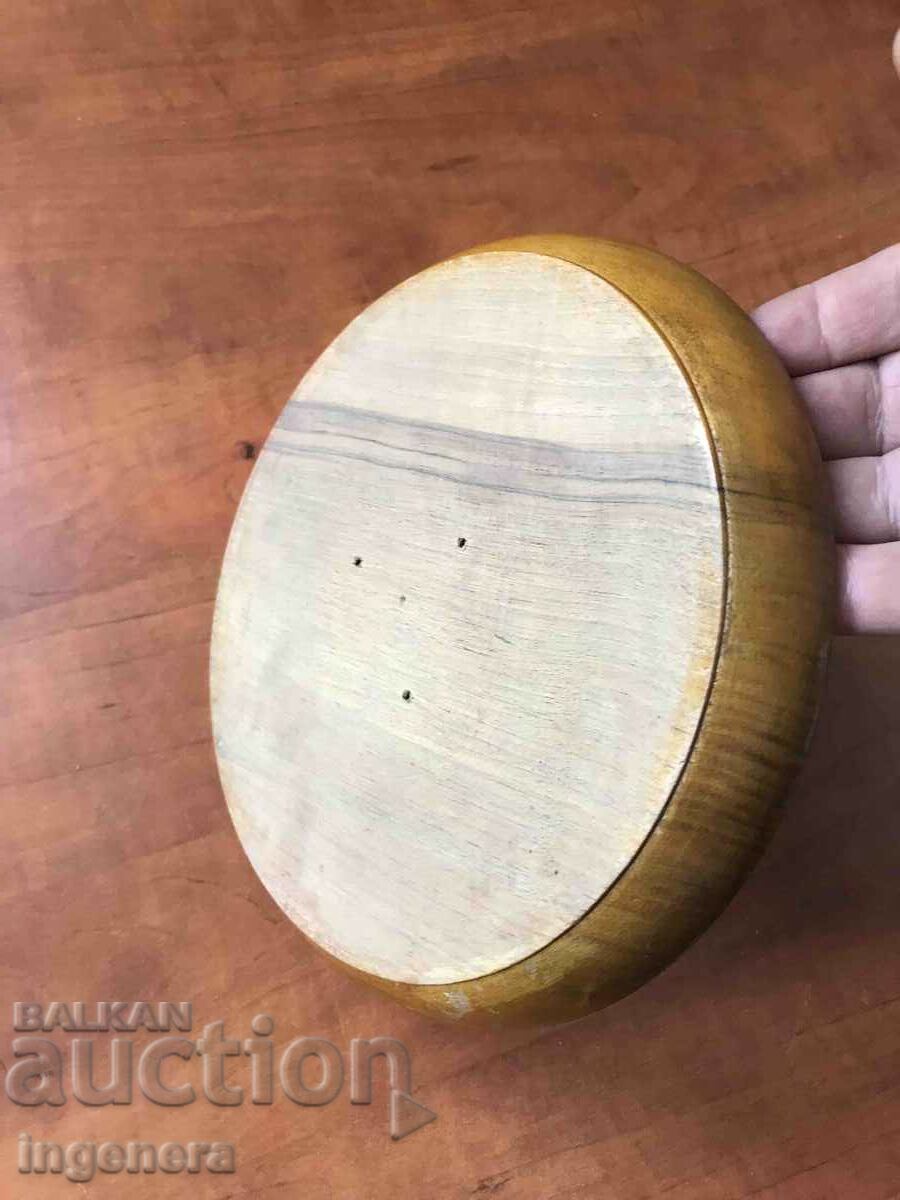 PLATE PLATE CARVING WALNUT - 5
