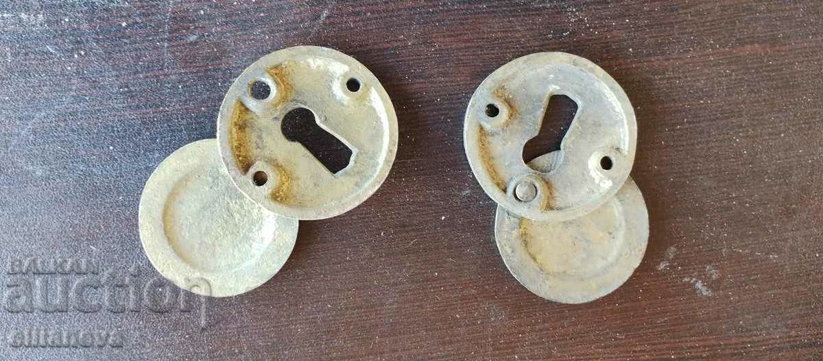 Brass retro lock caps with price 10.00 BGN | € 5.11 Brass retro lock caps with price 10.00 BGN | € 5.11