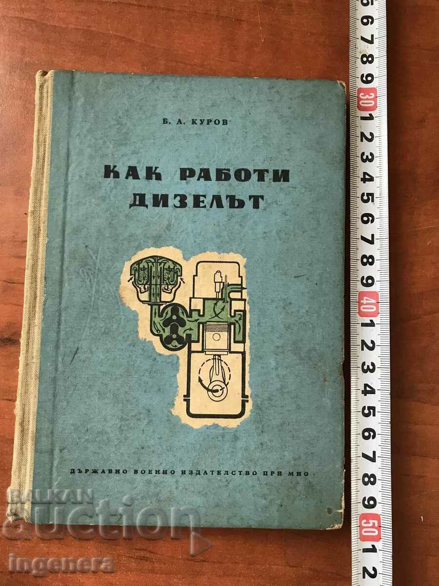 BOOK-BA KUROV-HOW DIESEL WORKS-1957 BOOK-BA KUROV-HOW DIESEL WORKS-1957
