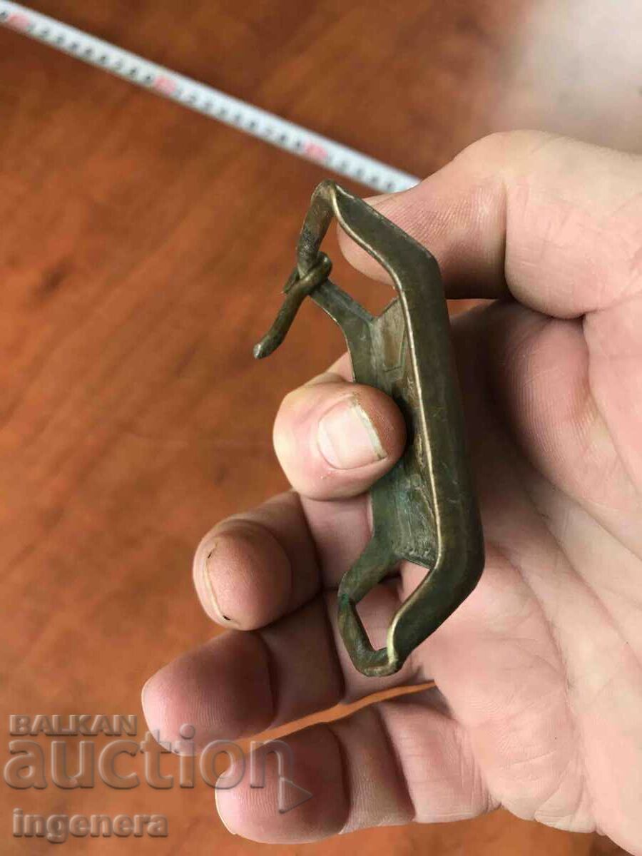 BUCKLE BUCKLE MILITARY BELT BRASS BRONZE MILITARY BELT - 5 BUCKLE BUCKLE MILITARY BELT BRASS BRONZE MILITARY BELT - 5