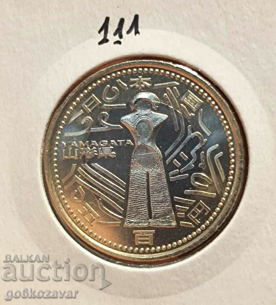 Japan 500 Yen Yamagata 2014 commemorative UNC