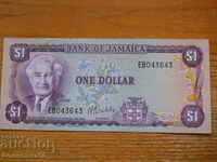 1 dollar 1982 / 86 - Jamaica ( VF )