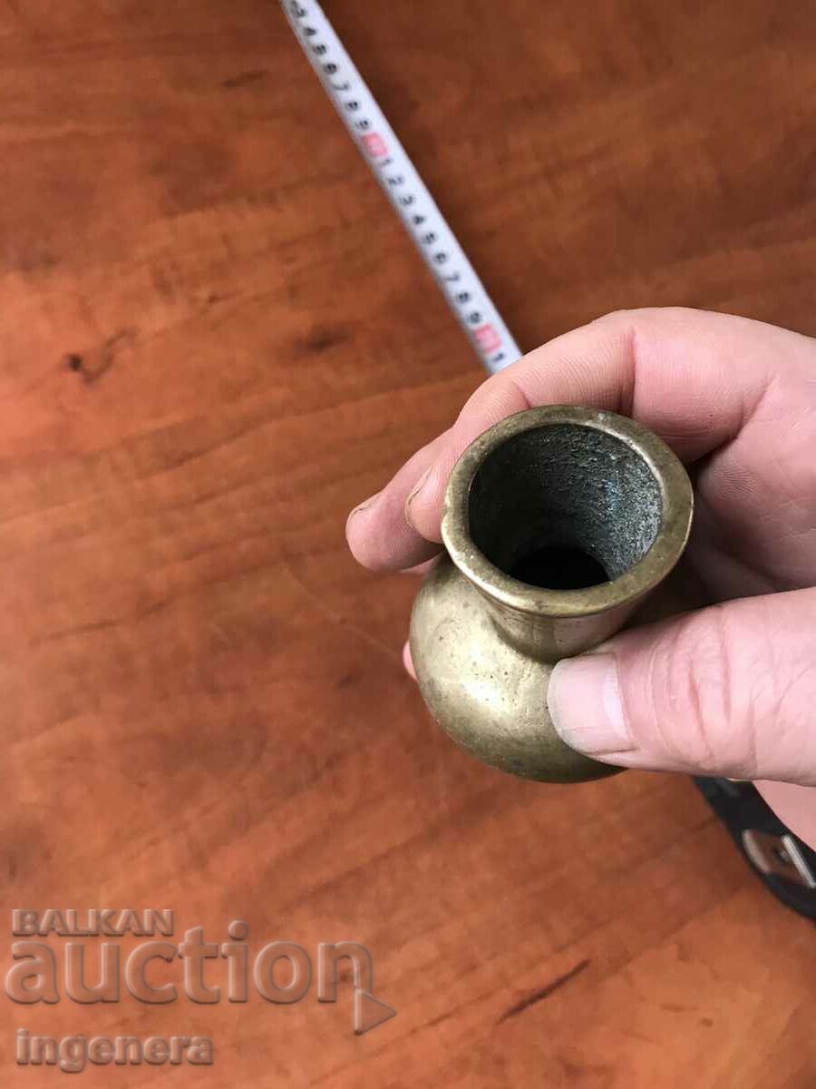 Delivery of VASE VASE BRONZE CAST SOLID-267 GR. Delivery of VASE VASE BRONZE CAST SOLID-267 GR.