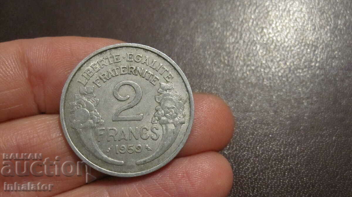 1959 2 φράγκα Γαλλία