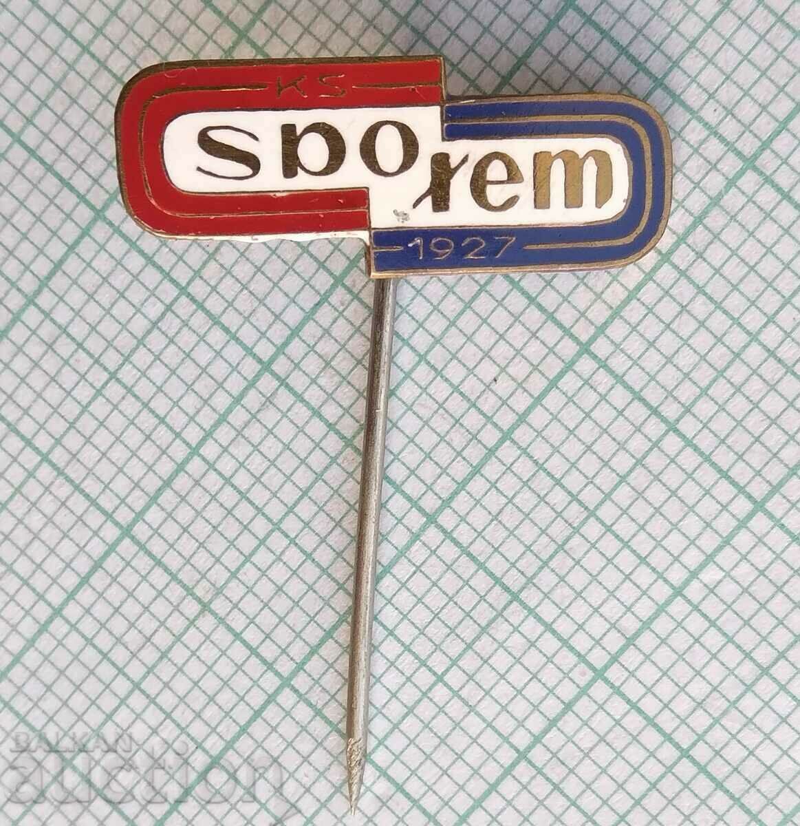 14690 Badge - Spoxem 1927 - bronze enamel with price 2.00 BGN | € 1.02 14690 Badge - Spoxem 1927 - bronze enamel with price 2.00 BGN | € 1.02