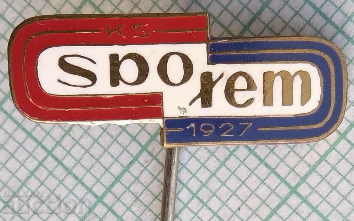 14690 Badge - Spoxem 1927 - bronze enamel