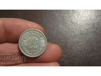 1941 year 50 centimes
