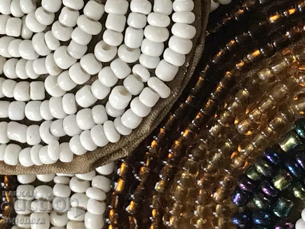 BAG PURSE PURSE BLUE BEADS - 7 BAG PURSE PURSE BLUE BEADS - 7