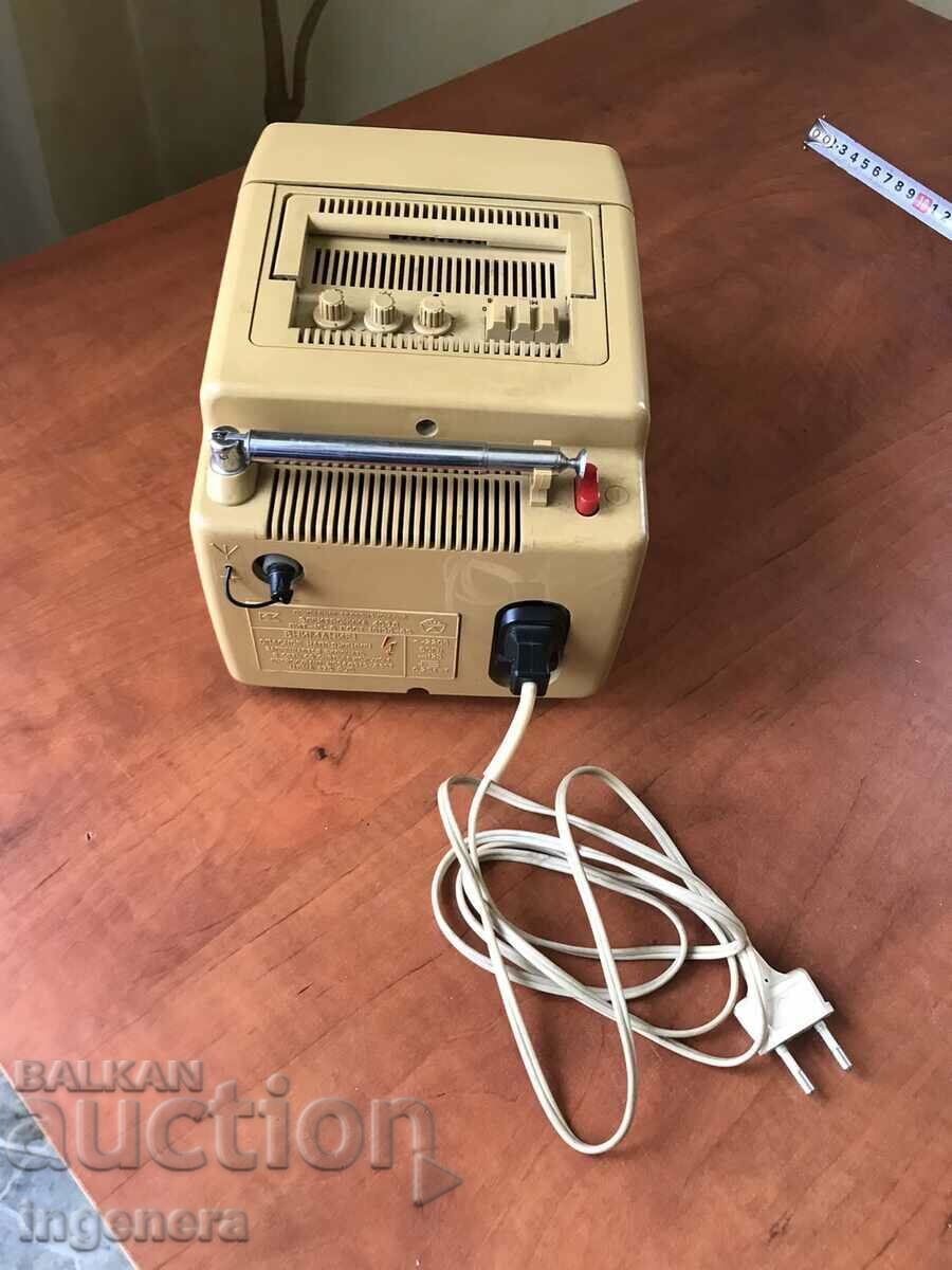 TELEVISION "ELECTRONICS 409 D" FOR COLLECTORS NOT USED with price 185.00 BGN | € 94.59 TELEVISION "ELECTRONICS 409 D" FOR COLLECTORS NOT USED with price 185.00 BGN | € 94.59