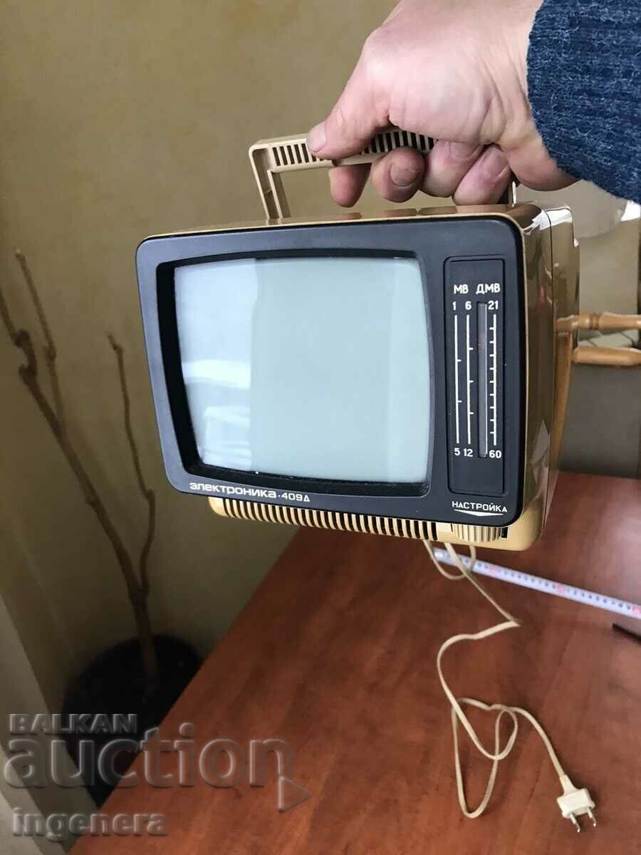Auction TELEVISION "ELECTRONICS 409 D" FOR COLLECTORS NOT USED Auction TELEVISION "ELECTRONICS 409 D" FOR COLLECTORS NOT USED