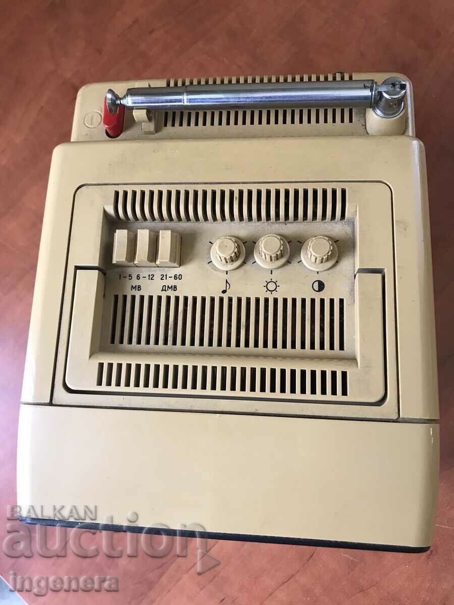 TELEVISION "ELECTRONICS 409 D" FOR COLLECTORS NOT USED - 5 TELEVISION "ELECTRONICS 409 D" FOR COLLECTORS NOT USED - 5