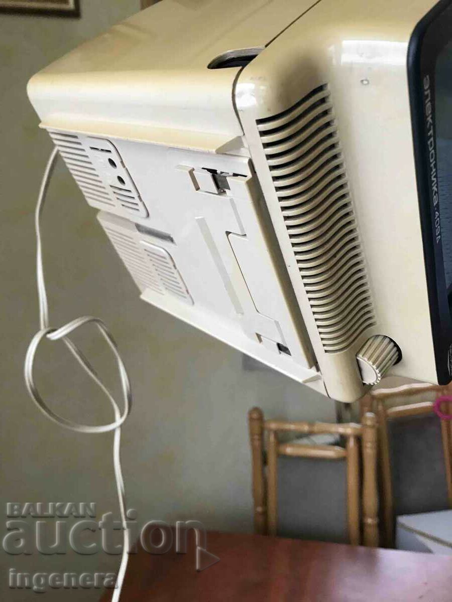 TELEVISION "ELECTRONICS 409 D" FOR COLLECTORS NOT USED - 7 TELEVISION "ELECTRONICS 409 D" FOR COLLECTORS NOT USED - 7