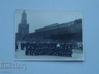 Φωτογραφία Στρατιωτικό, Κόκκινη Πλατεία, Μόσχα, ΕΣΣΔ - 50 XX αιώνας.