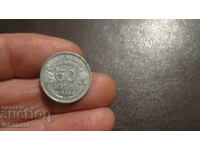 1945 year 50 centimes letter B