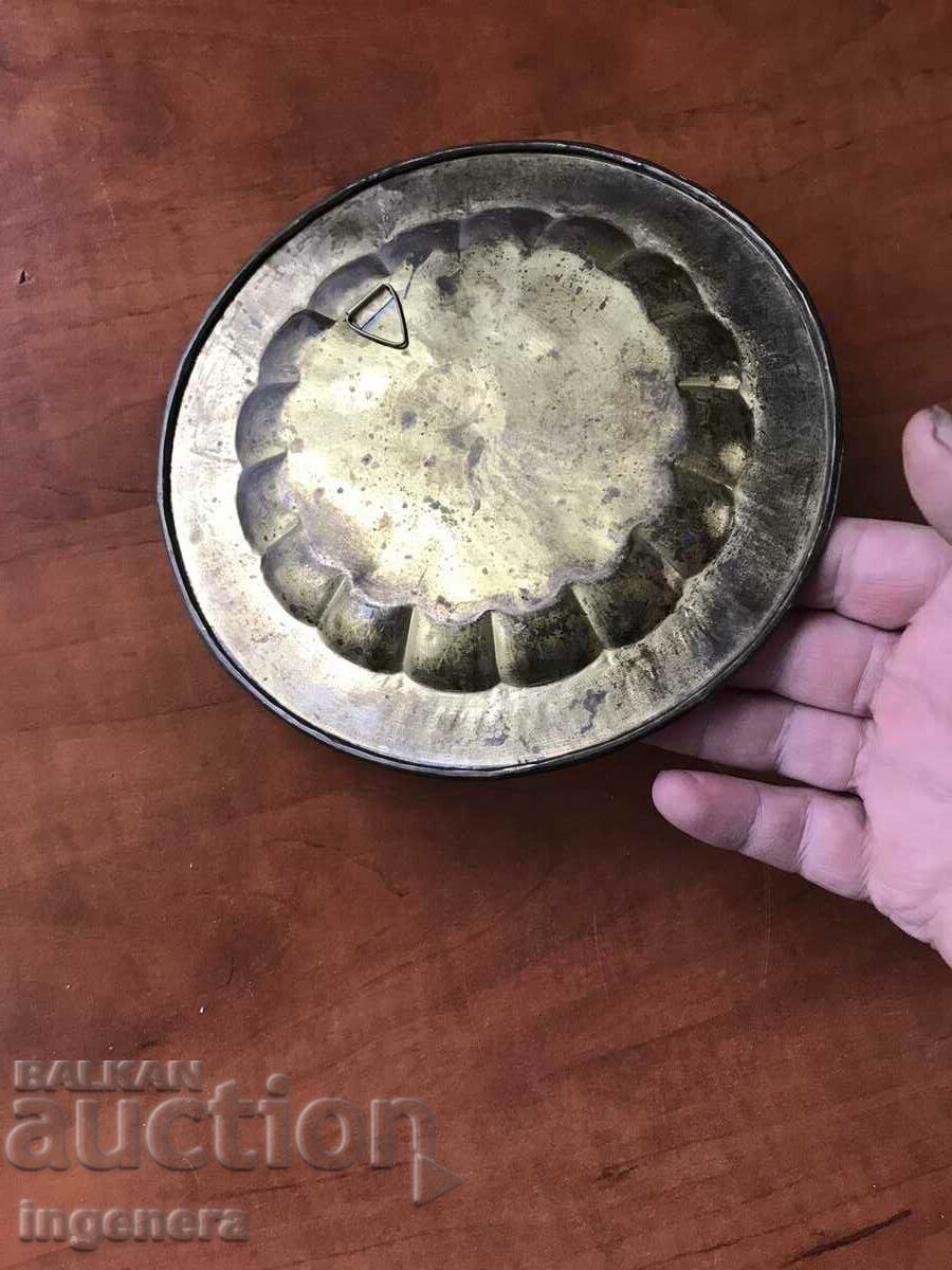 PLATE BRONZE BRASS ORNAMENTS - 5