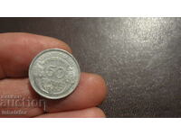 1947 year 50 centimes