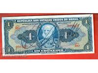 BRAZIL BRAZIL 1 Cruzeiro issue issue 19** NEW UNC under 2