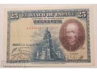25 pesetas Spania 1928 UNC / 25 pesetas 1928 UNC