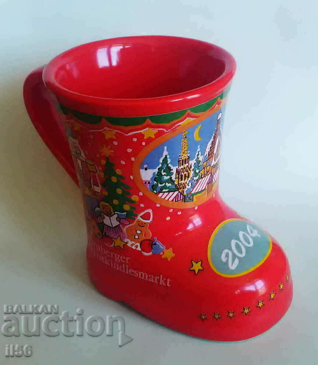 Delivery of Christmas wine glass - boot - Germany