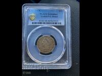 $5 долара 1879 много рядка златна монета Carson City PCGS