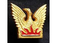 Metal retro pin badge - eagle