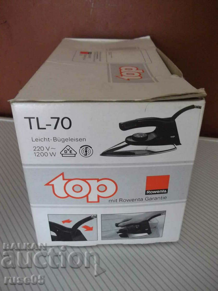 Iron "ROWENTA - TL-70" new working - 5 Iron "ROWENTA - TL-70" new working - 5