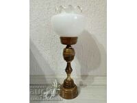 Beautiful vintage wooden lamp