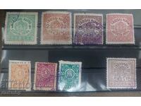 Court stamps (stock, stamp, fee)