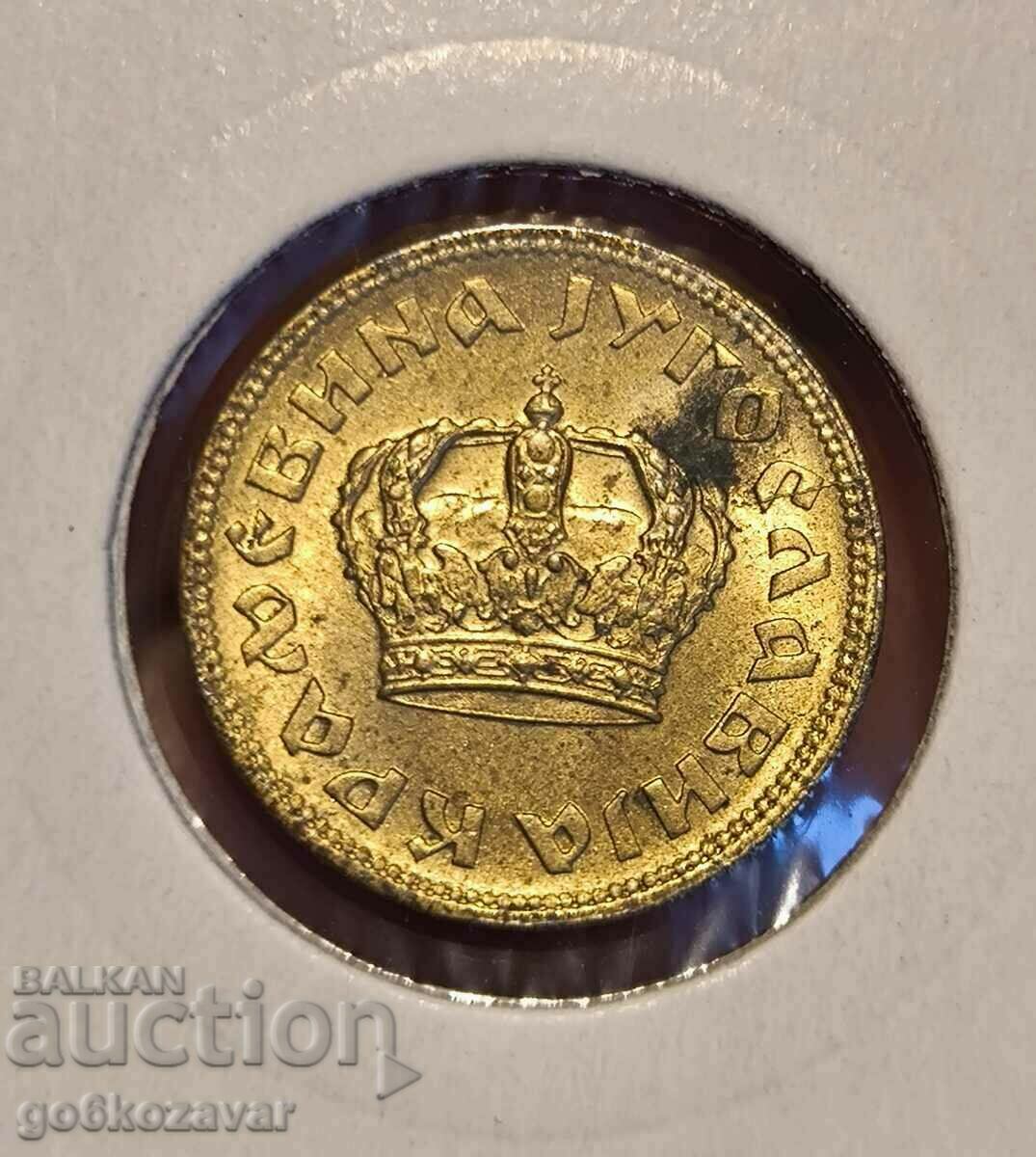 Yugoslavia 1 dinar 1938 UNC with price 5.90 BGN | € 3.02