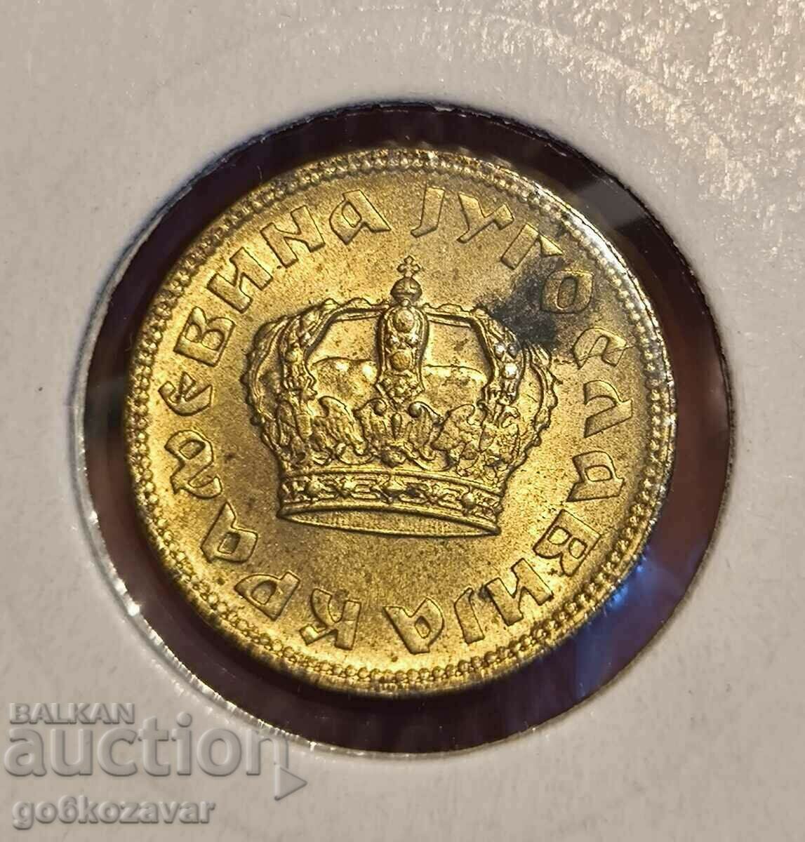 Delivery of Yugoslavia 1 dinar 1938 UNC