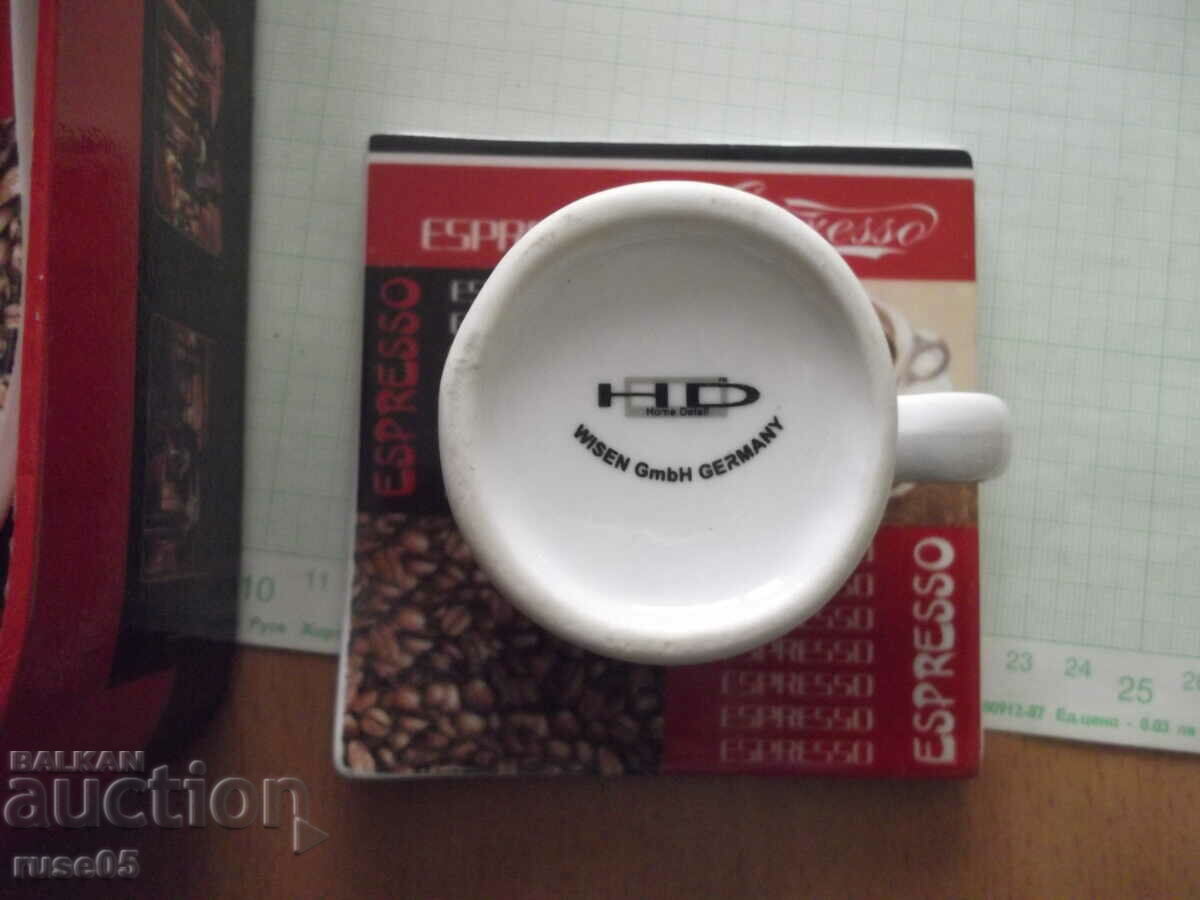 "SOLECASA" set of two coffee cups new - 7 "SOLECASA" set of two coffee cups new - 7