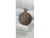 Рядък военен медал Черна гора - цар Николай I 1875 - 1878 г.