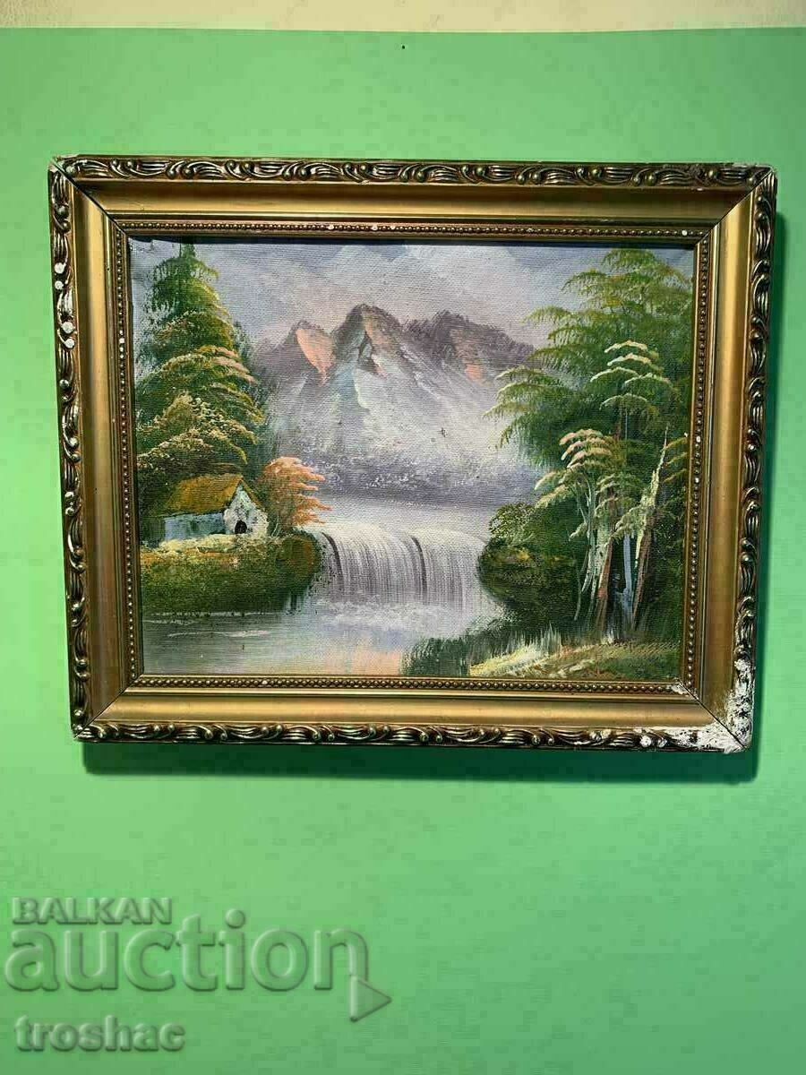 Old Painting Oil 30/ 25 cm. - 5 Old Painting Oil 30/ 25 cm. - 5