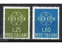 Италия 1959 Eвропа CEПT (**) чиста, неклеймована серия