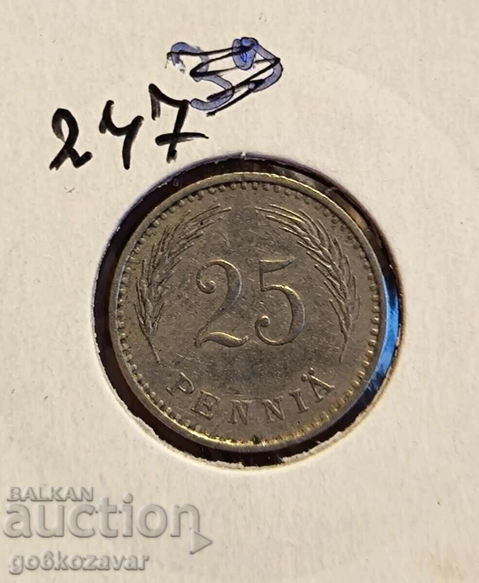 Finlanda 25 de bani 1938