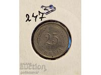 Finland 25 pennies 1938